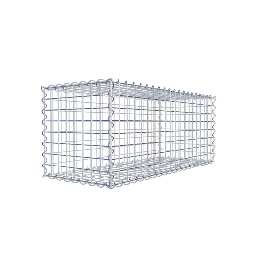 Gabione 100 cm x 40 cm x 40 cm (L x H x T), Maschenweite 5 cm x 5 cm, Spirale