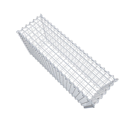Gabion 100 cm x 50 cm x 30 cm (L x H x D), maskstorlek 5 cm x 5 cm, spiral