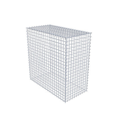 Gabion 100 cm x 100 cm x 50 cm (L x H x P), mailles 5 cm x 5 cm, spirale