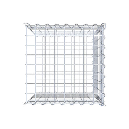 Extra gabion typ 2 40 cm x 40 cm x 40 cm (L x H x D), maskstorlek 5 cm x 5 cm, spiral
