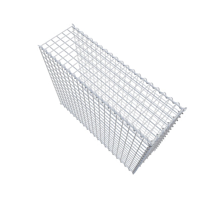 Påväxt gabion typ 2 100 cm x 80 cm x 30 cm (L x H x D), maskstorlek 5 cm x 5 cm, spiral