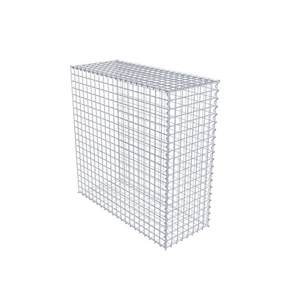 Extra gabion typ 2 100 cm x 100 cm x 40 cm (L x H x D), maskstorlek 5 cm x 5 cm, spiral