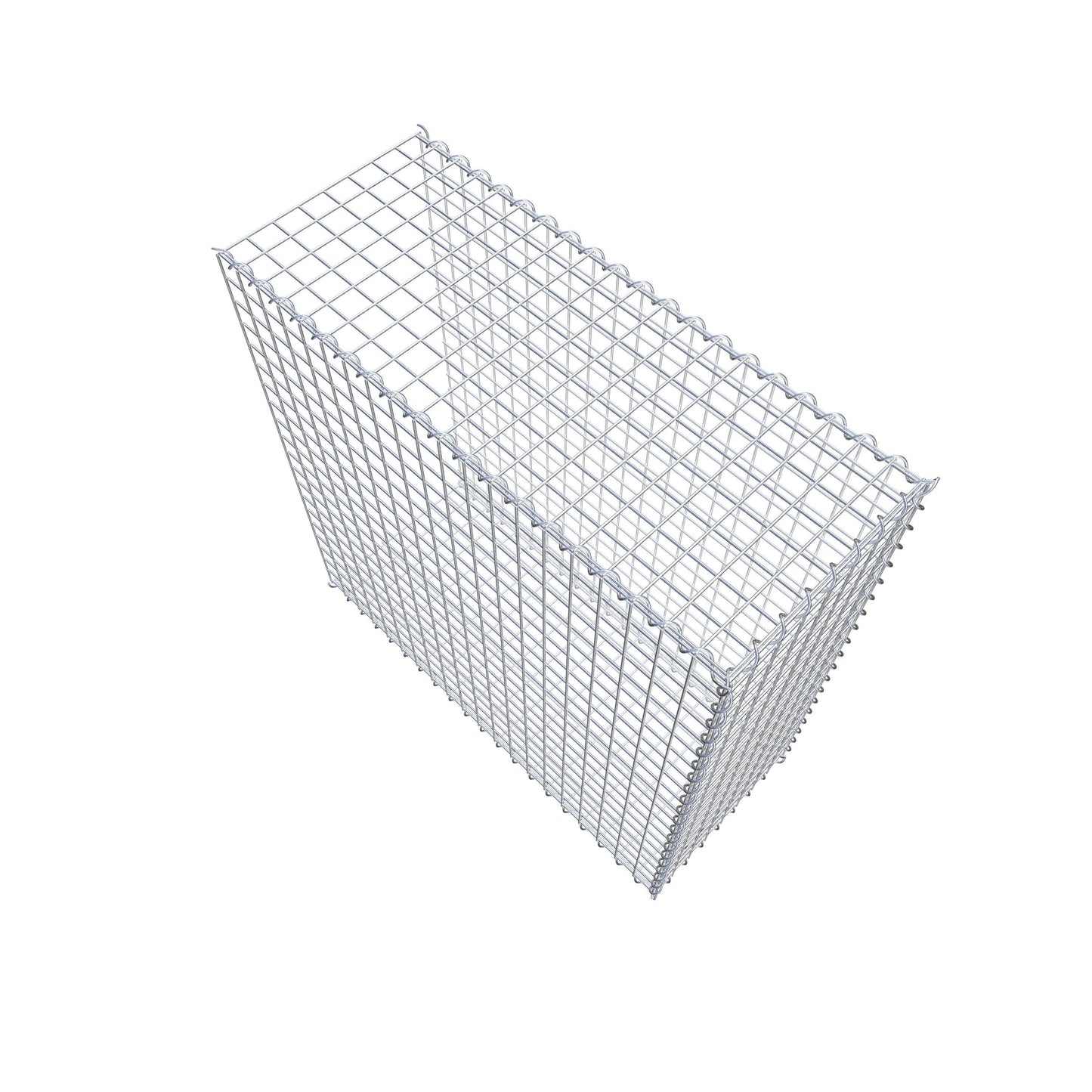 Extra gabion typ 2 100 cm x 100 cm x 40 cm (L x H x D), maskstorlek 5 cm x 5 cm, spiral