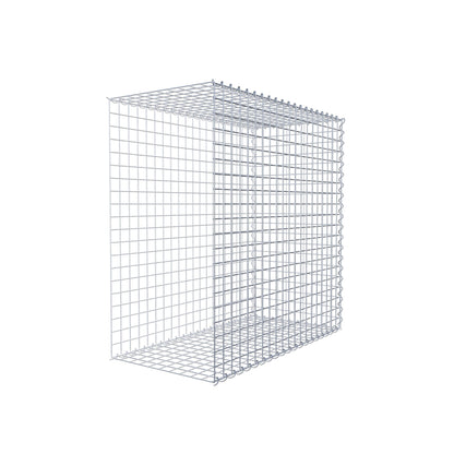 Anbaugabione Typ 2 100 cm x 100 cm x 50 cm (L x H x T), Maschenweite 5 cm x 5 cm, Spirale