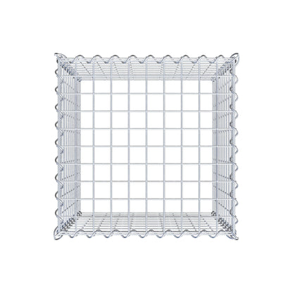 Grown-on gabion type 3 50 cm x 50 cm x 50 cm (L x H x D), mesh size 5 cm x 5 cm, spiral