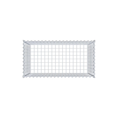 Gabião Tipo 3 100 cm x 70 cm x 50 cm (C x A x P), malhagem 5 cm x 5 cm, espiral