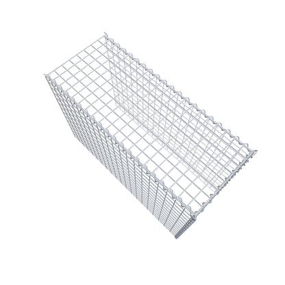 Gabion rapporté type 4 100 cm x 70 cm x 40 cm (L x H x P), mailles 5 cm x 5 cm, spirale