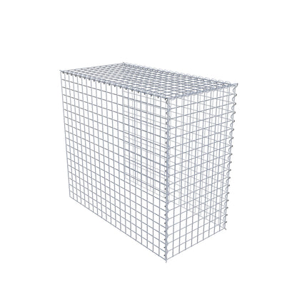 Gabião tipo 4 100 cm x 90 cm x 50 cm (C x A x P), malhagem 5 cm x 5 cm, espiral