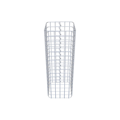 Gabion column square 27 cm x 27 cm, 80 cm height, MW 5 cm x 5 cm