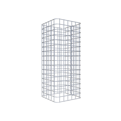 Gabion column square 32 cm x 32 cm, 80 cm height, MW 5 cm x 5 cm