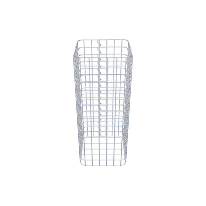 Gabion column square 32 cm x 32 cm, 80 cm height, MW 5 cm x 5 cm
