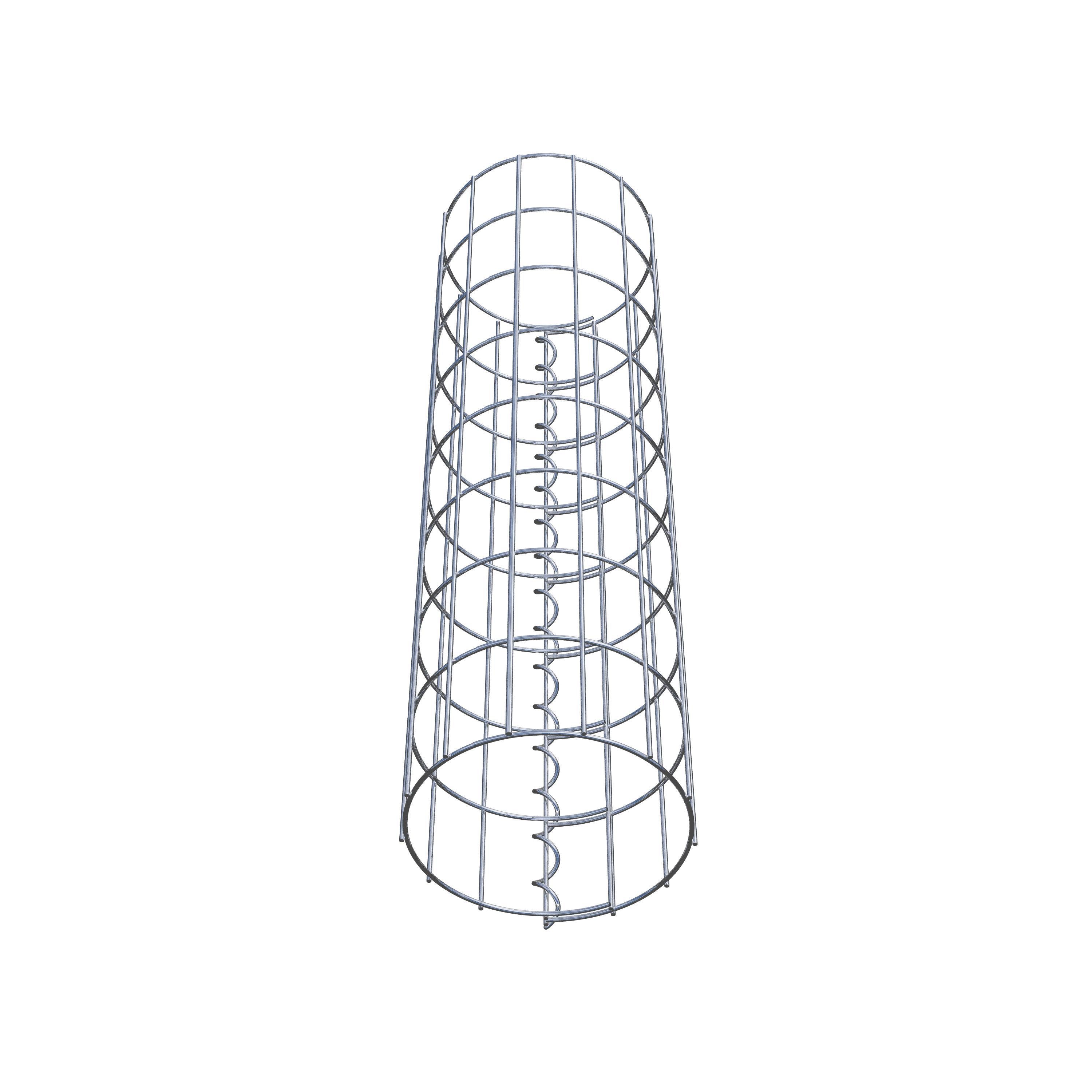 Schanskorfkolom diameter 22 cm, MW 5 x 10 cm rond