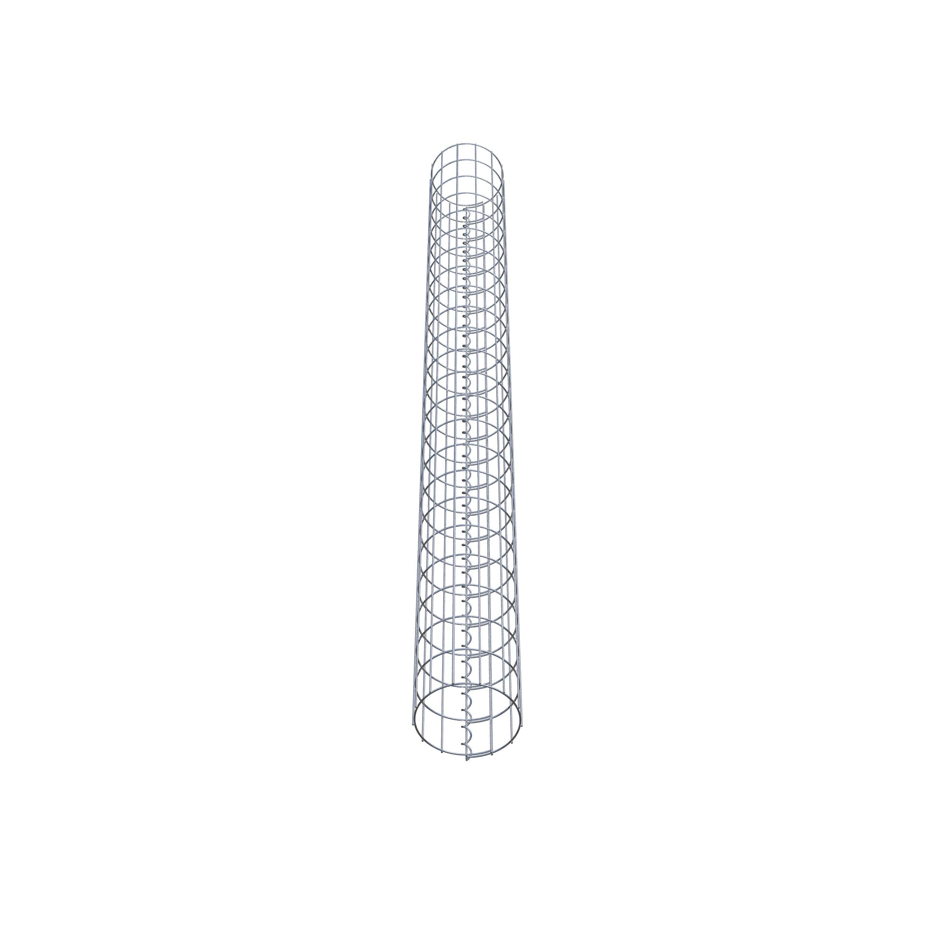 Schanskorfkolom diameter 22 cm, MW 5 x 10 cm rond