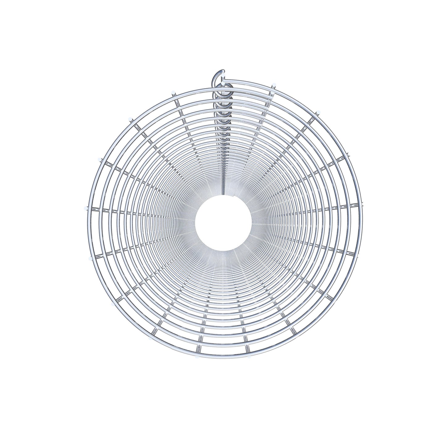 Coluna de gabião redonda 27 cm de diâmetro, 200 cm de altura, malhagem 5 cm x 5 cm