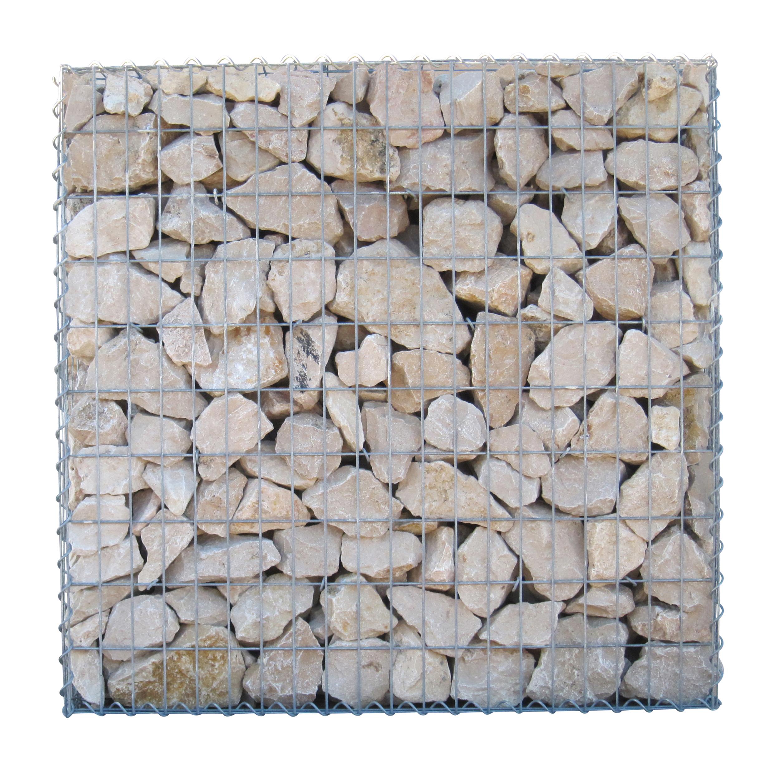 Schanskorf 100 cm x 100 cm x 30 cm (L x H x D), maaswijdte 5 cm x 10 cm, spiraal