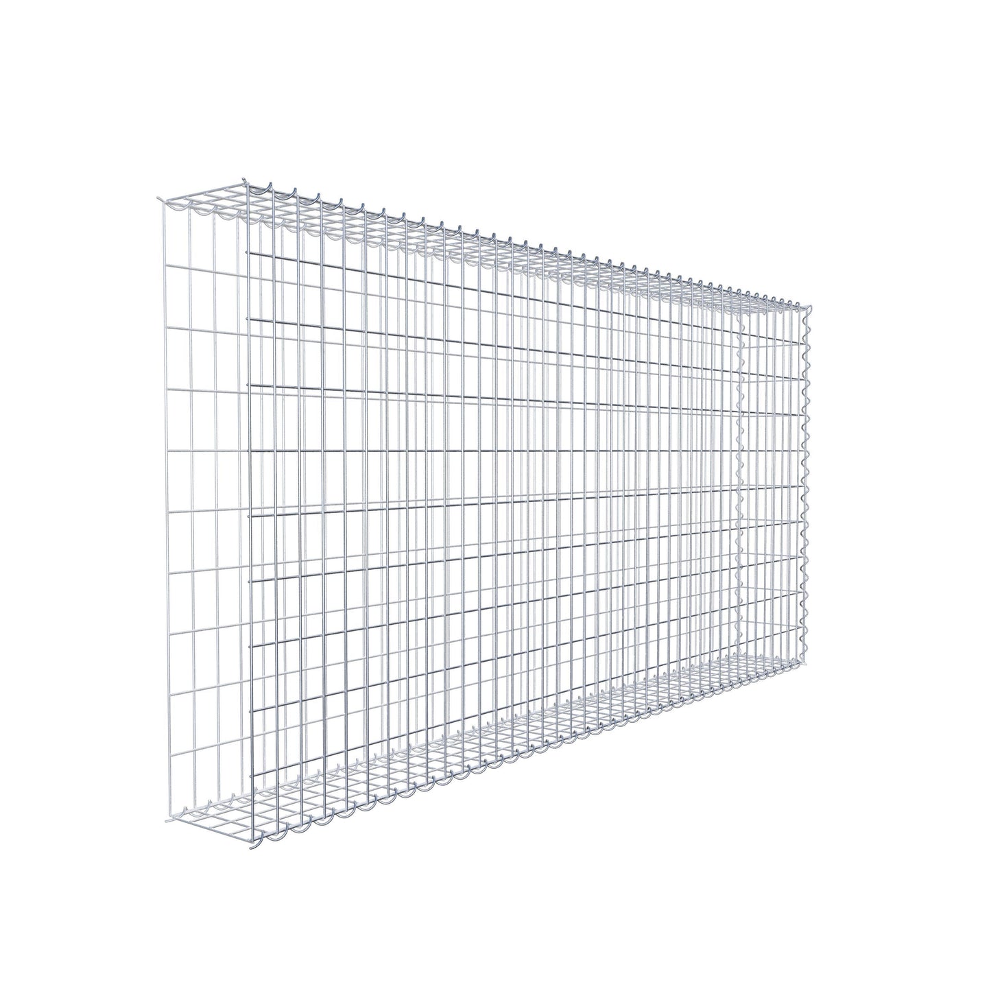 Gabbione aggiuntivo tipo 2 200 cm x 100 cm x 20 cm (L x A x P), maglia 5 cm x 10 cm, spirale