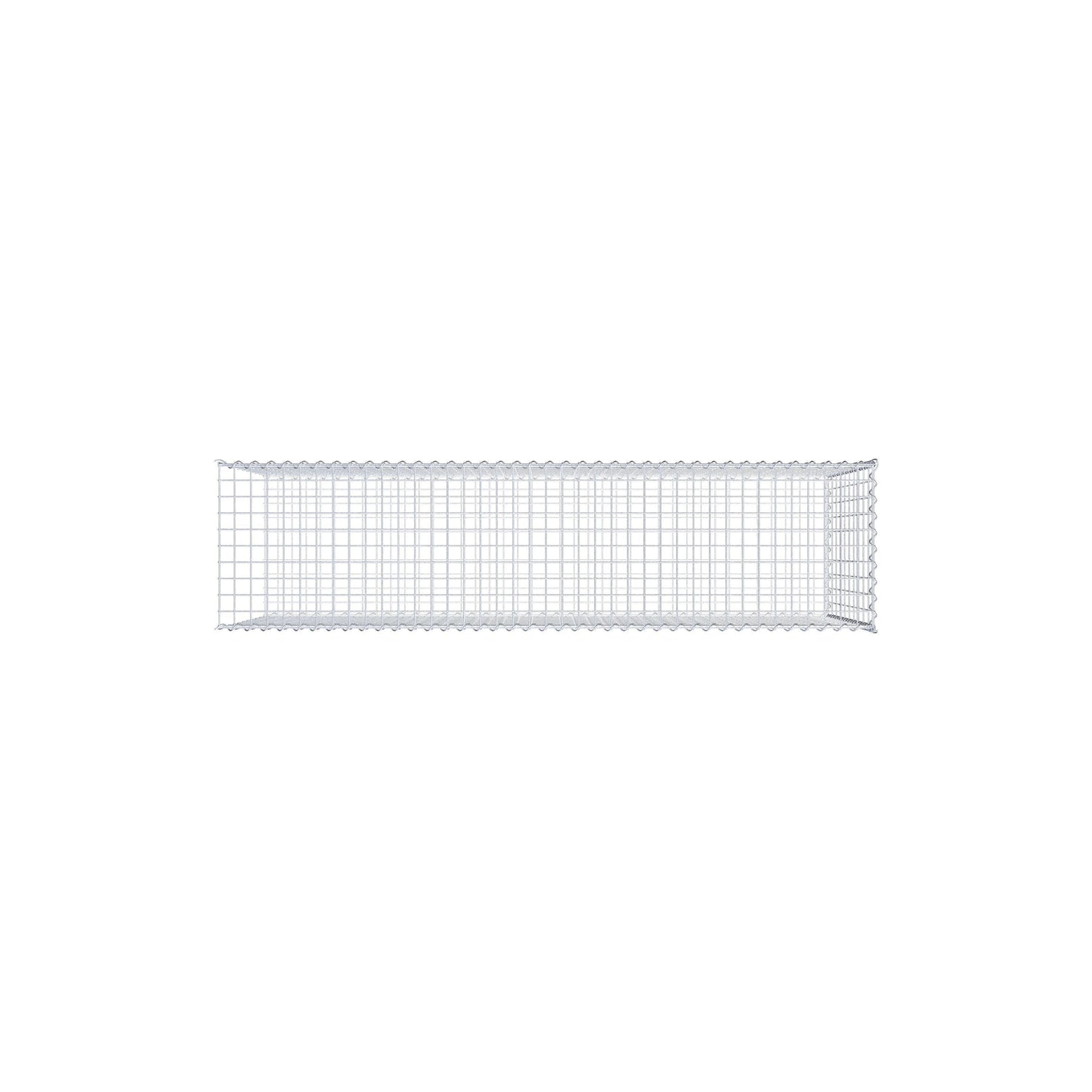 Grown-on gabion type 2 200 cm x 100 cm x 50 cm (L x H x D), mesh size 5 cm x 10 cm, spiral