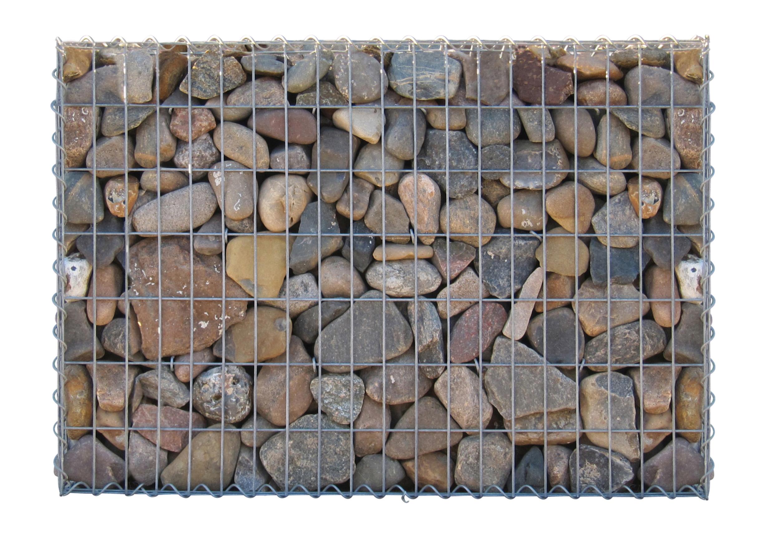 Gabion 100 cm x 70 cm x 30 cm (L x H x D), maskstorlek 5 cm x 10 cm, spiral