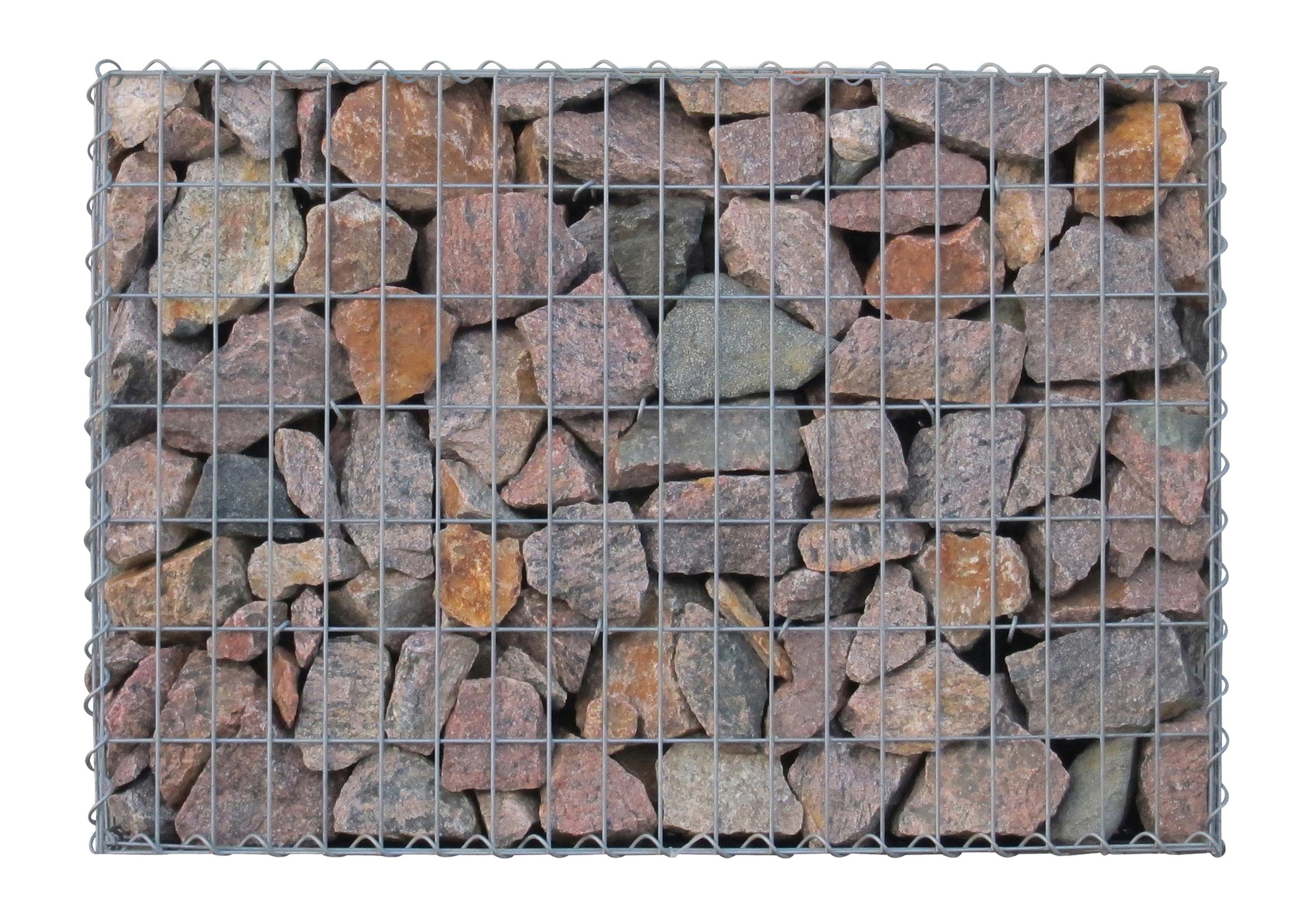 Gabion 100 cm x 70 cm x 30 cm (L x H x D), maskstorlek 5 cm x 10 cm, spiral