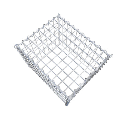 Extra gabion typ 3 50 cm x 40 cm x 40 cm (L x H x D), maskstorlek 5 cm x 10 cm, spiral