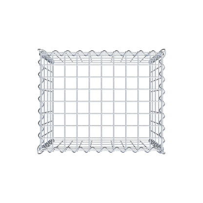 Extra gabion typ 3 50 cm x 40 cm x 40 cm (L x H x D), maskstorlek 5 cm x 10 cm, spiral