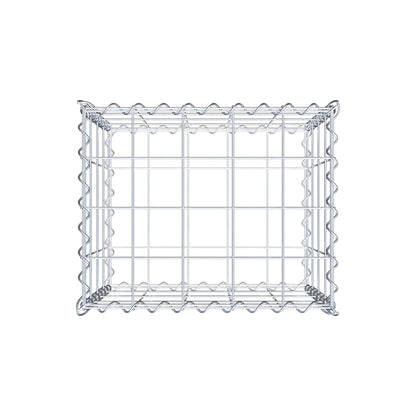 Gabion 50 cm x 40 cm x 40 cm (L x H x D), mesh size 10 cm x 10 cm, spiral
