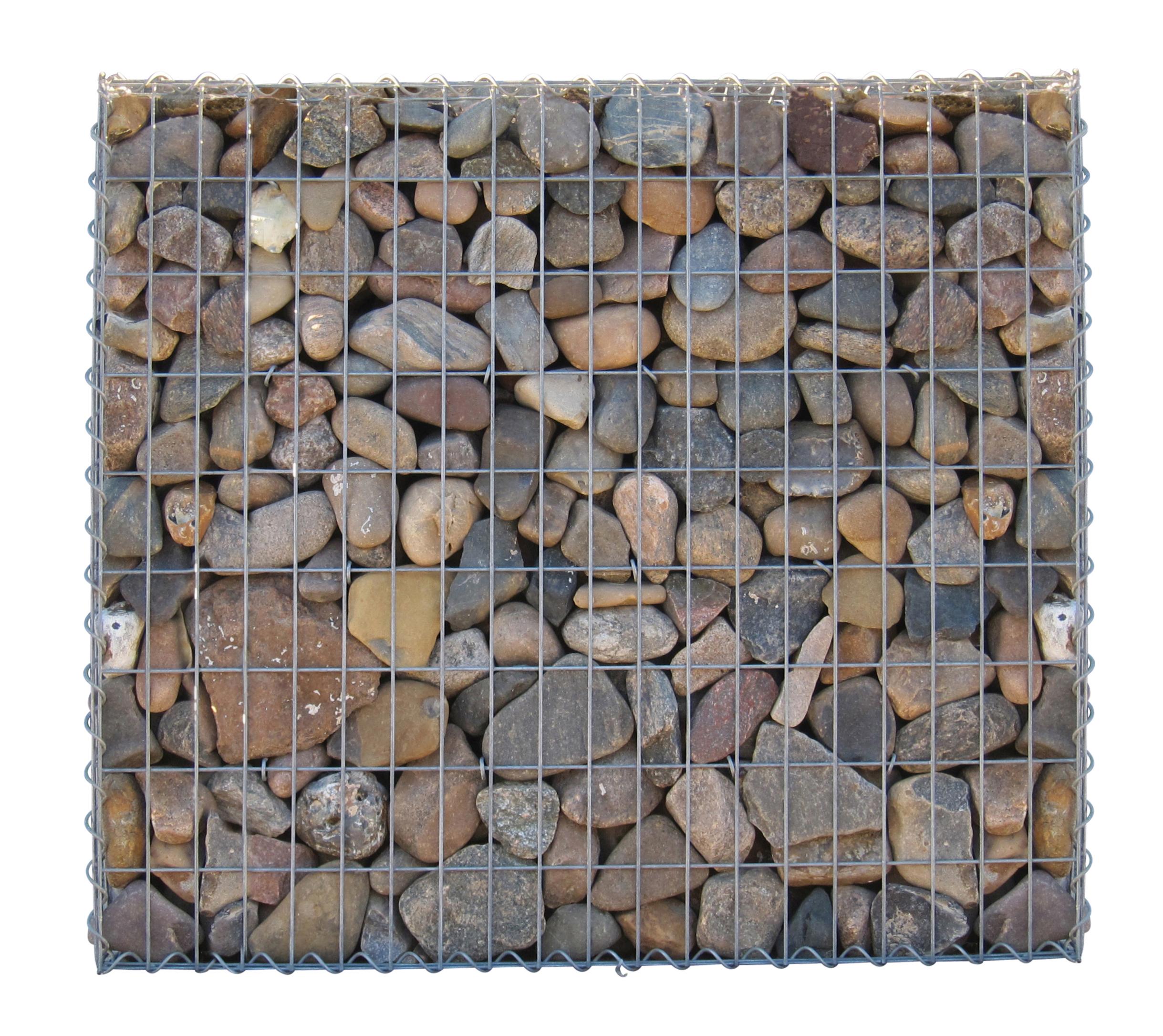 Schanskorf 100 cm x 90 cm x 30 cm (L x H x D), maaswijdte 5 cm x 10 cm, spiraal