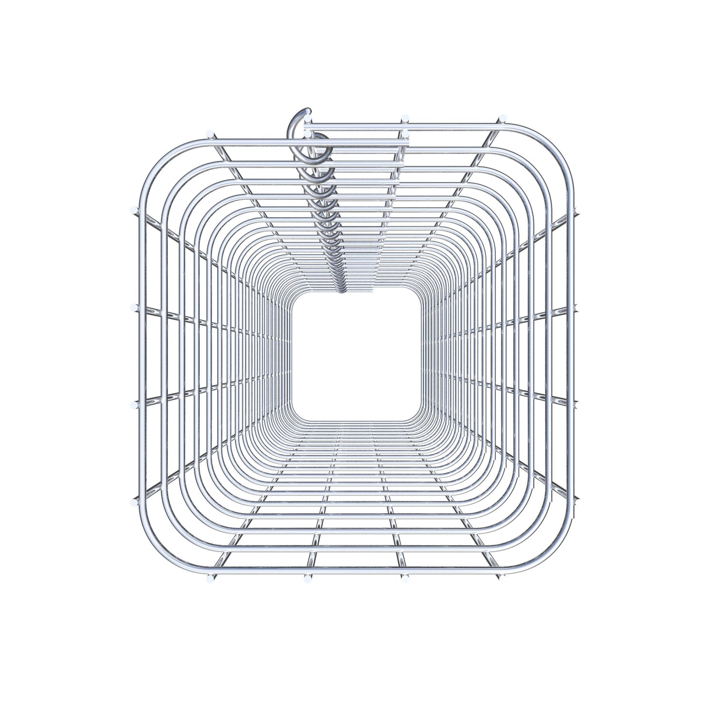 Schanskorf kolom 22 x 22 cm MW 5 x 5 cm vierkant