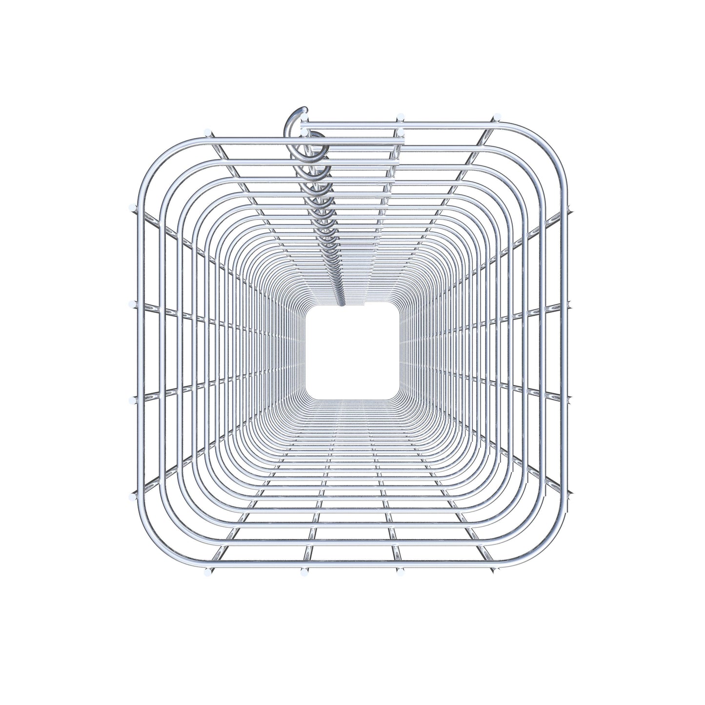 Schanskorf kolom 22 x 22 cm MW 5 x 5 cm vierkant