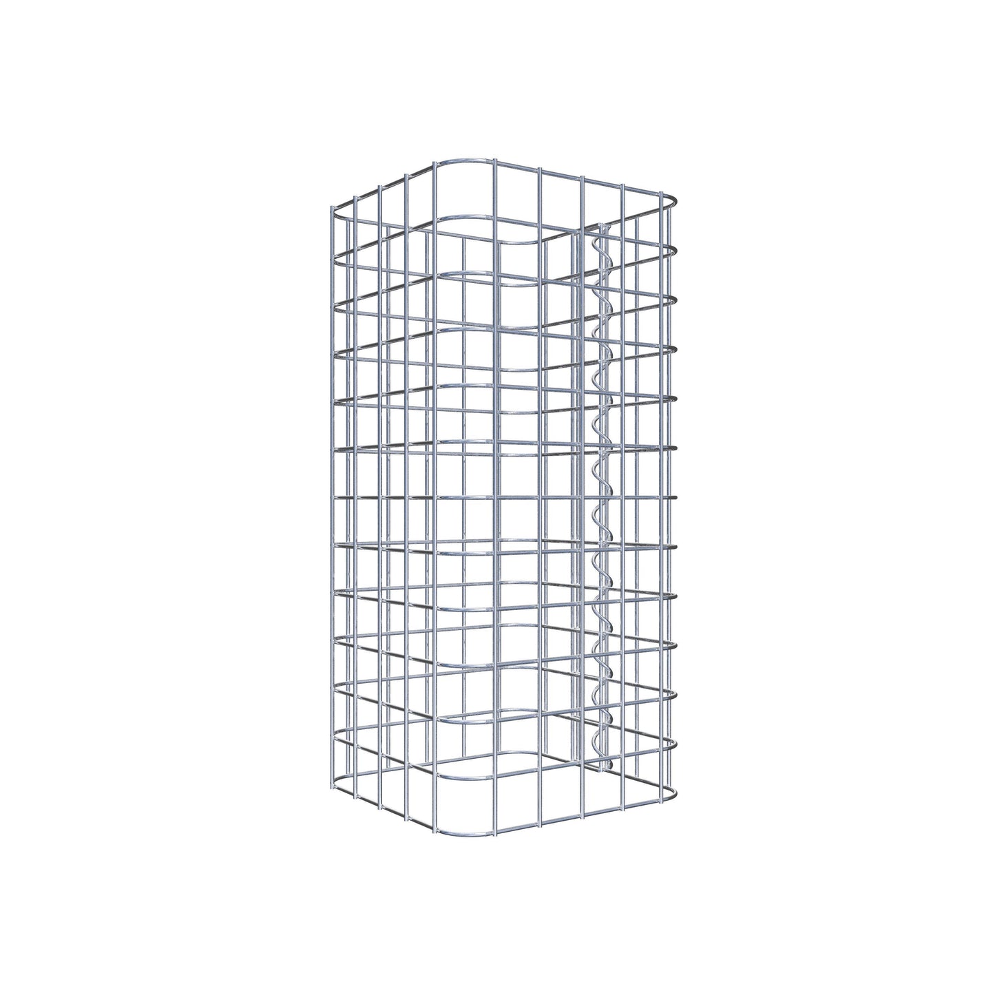 Colonna di gabbioni 27 x 27 cm MW 5 x 5 cm quadrato