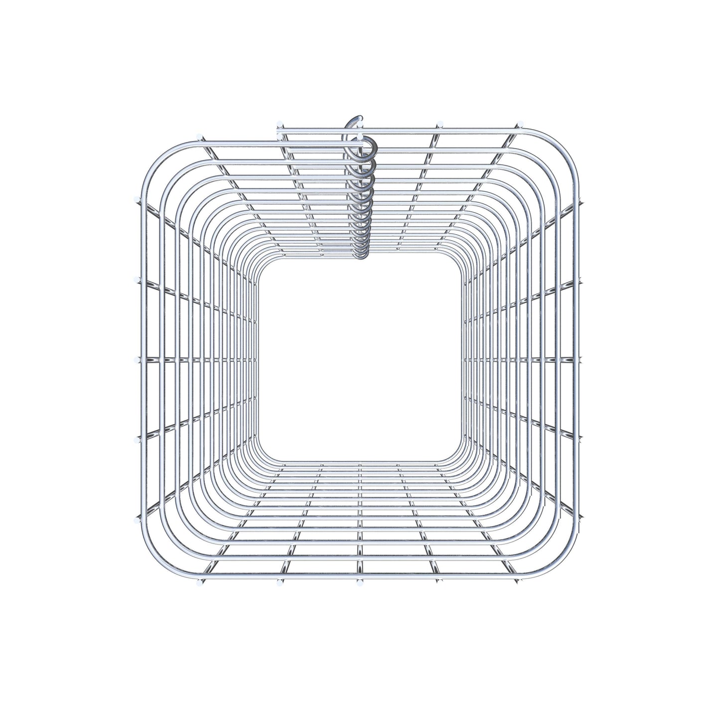 Colonna di gabbioni 27 x 27 cm MW 5 x 5 cm quadrato