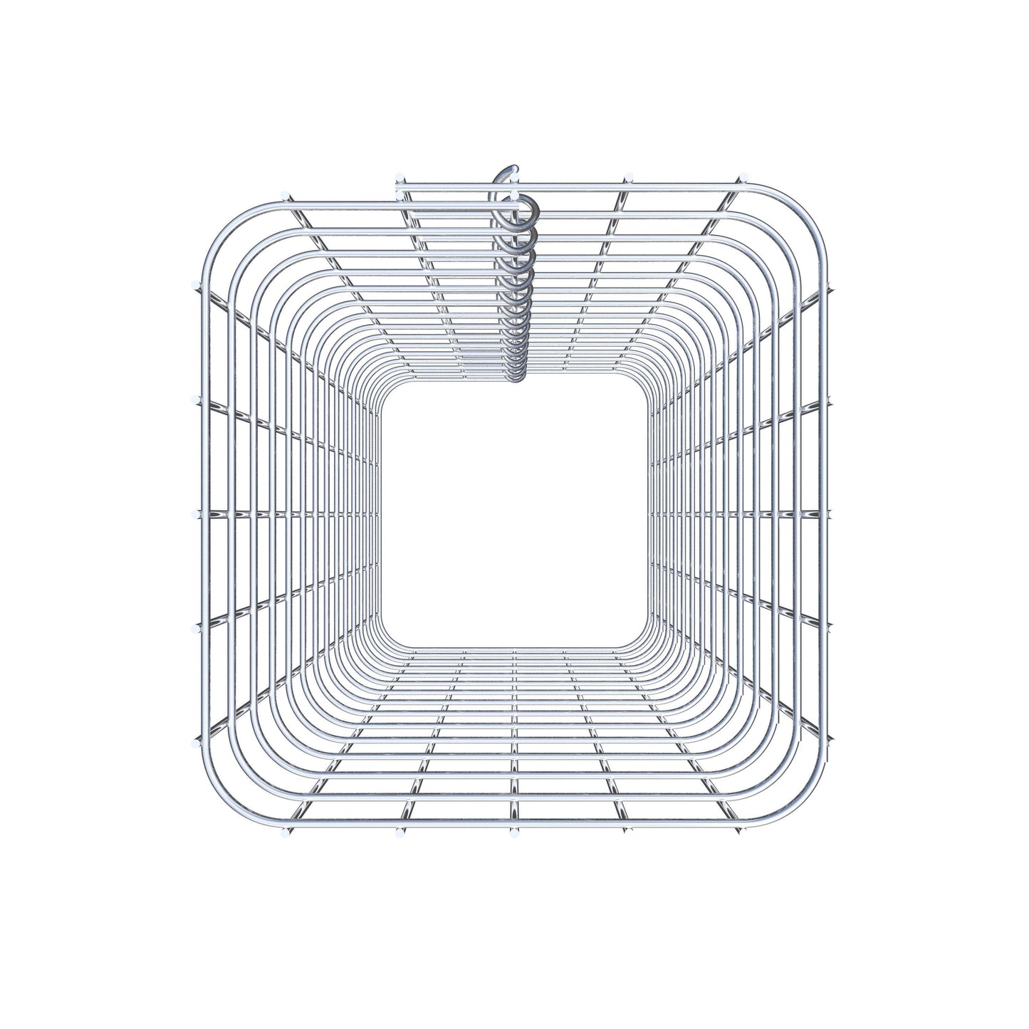 Colonna di gabbioni 27 x 27 cm MW 5 x 5 cm quadrato