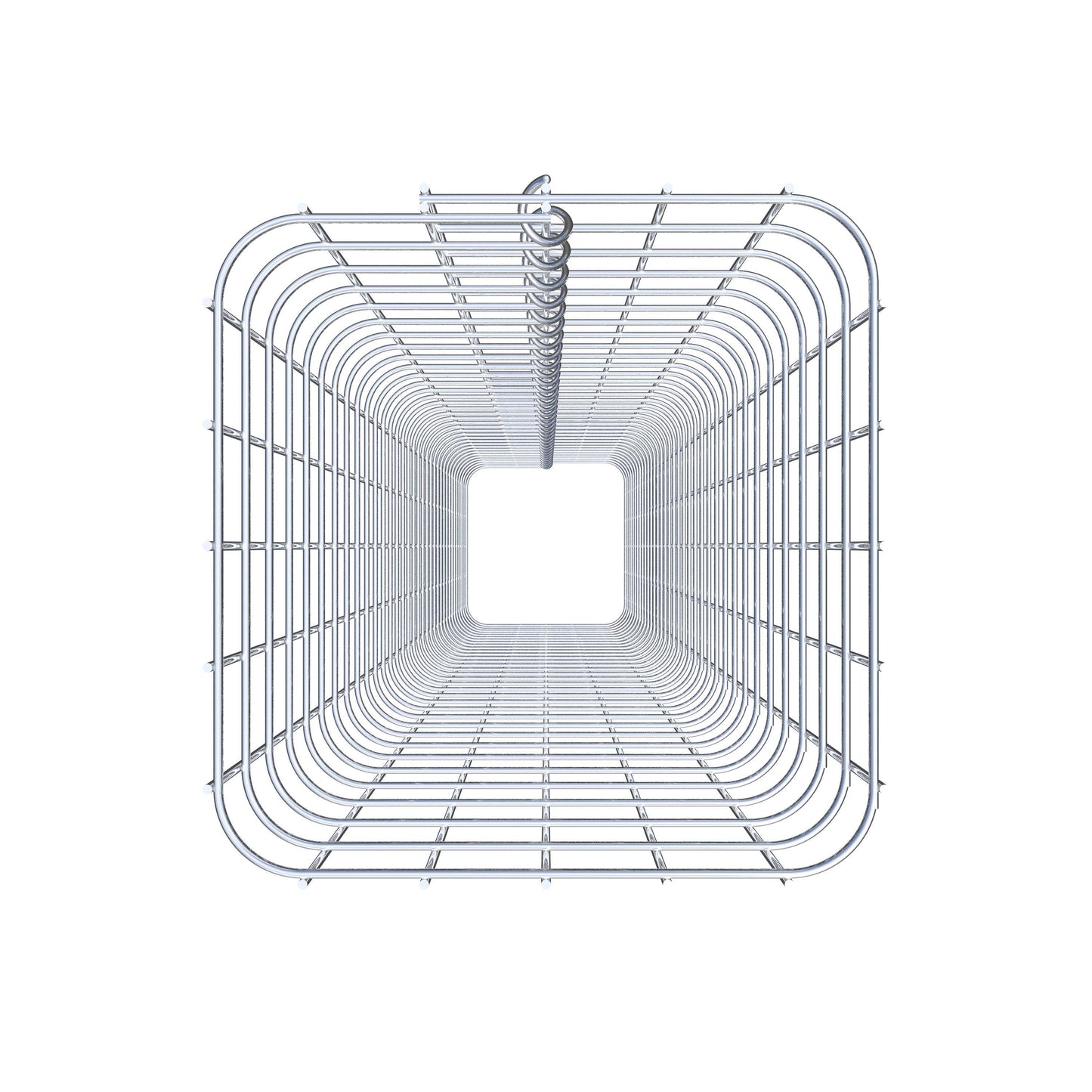 Colonna di gabbioni 27 x 27 cm MW 5 x 5 cm quadrato