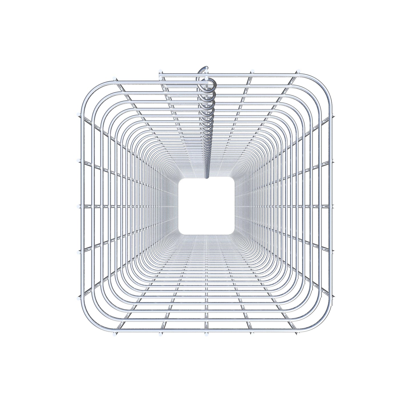 Colonna di gabbioni 27 x 27 cm MW 5 x 5 cm quadrato