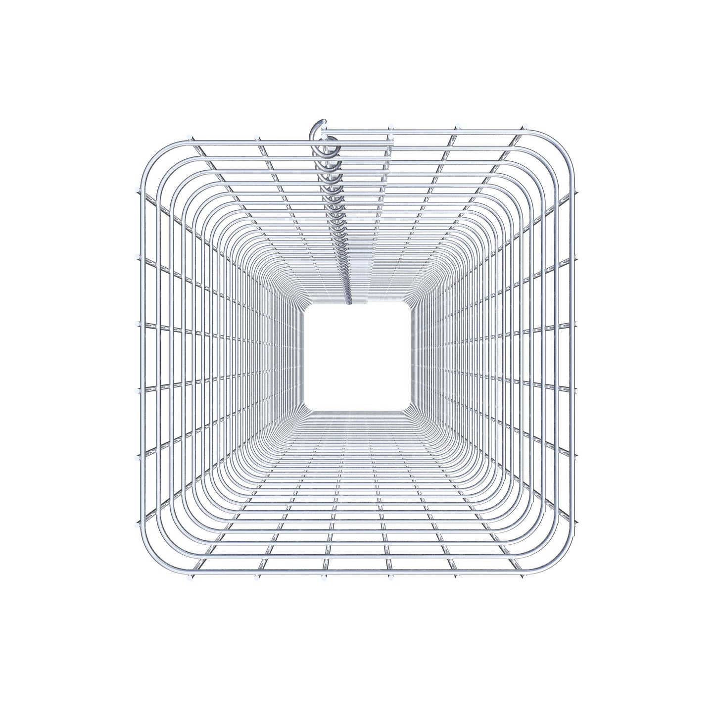 Coluna de gabião 32 x 32 cm MW 5 x 5 cm quadrado