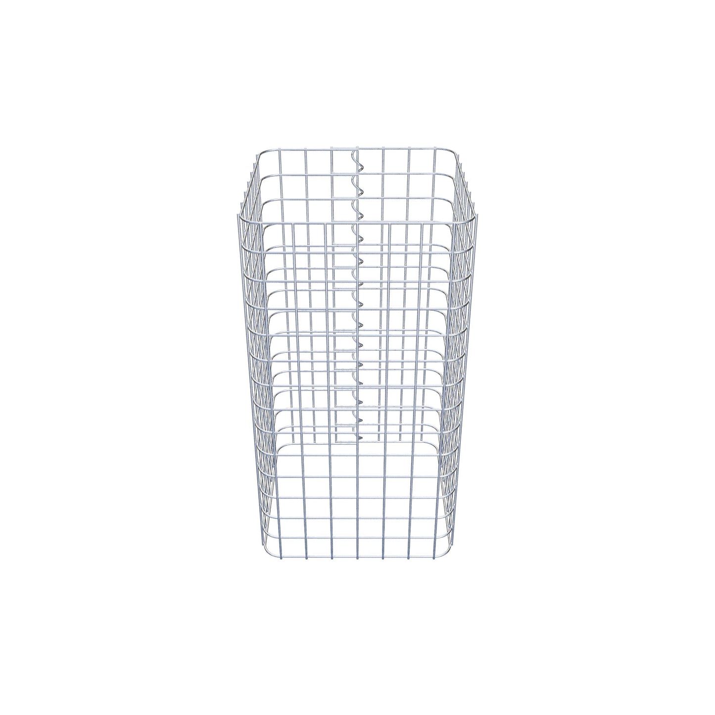 Columna de gaviones 37 x 37 cm MW 5 x 5 cm cuadrado