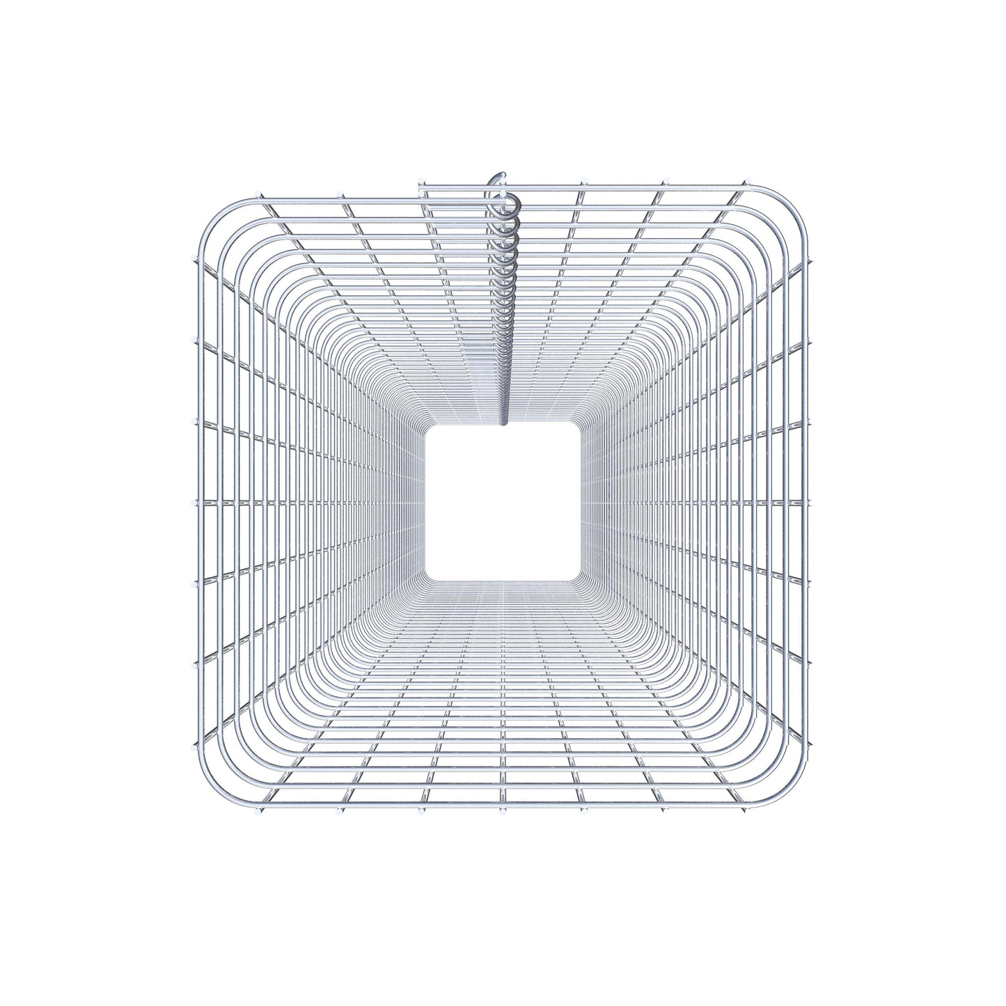 Columna de gaviones 37 x 37 cm MW 5 x 5 cm cuadrado
