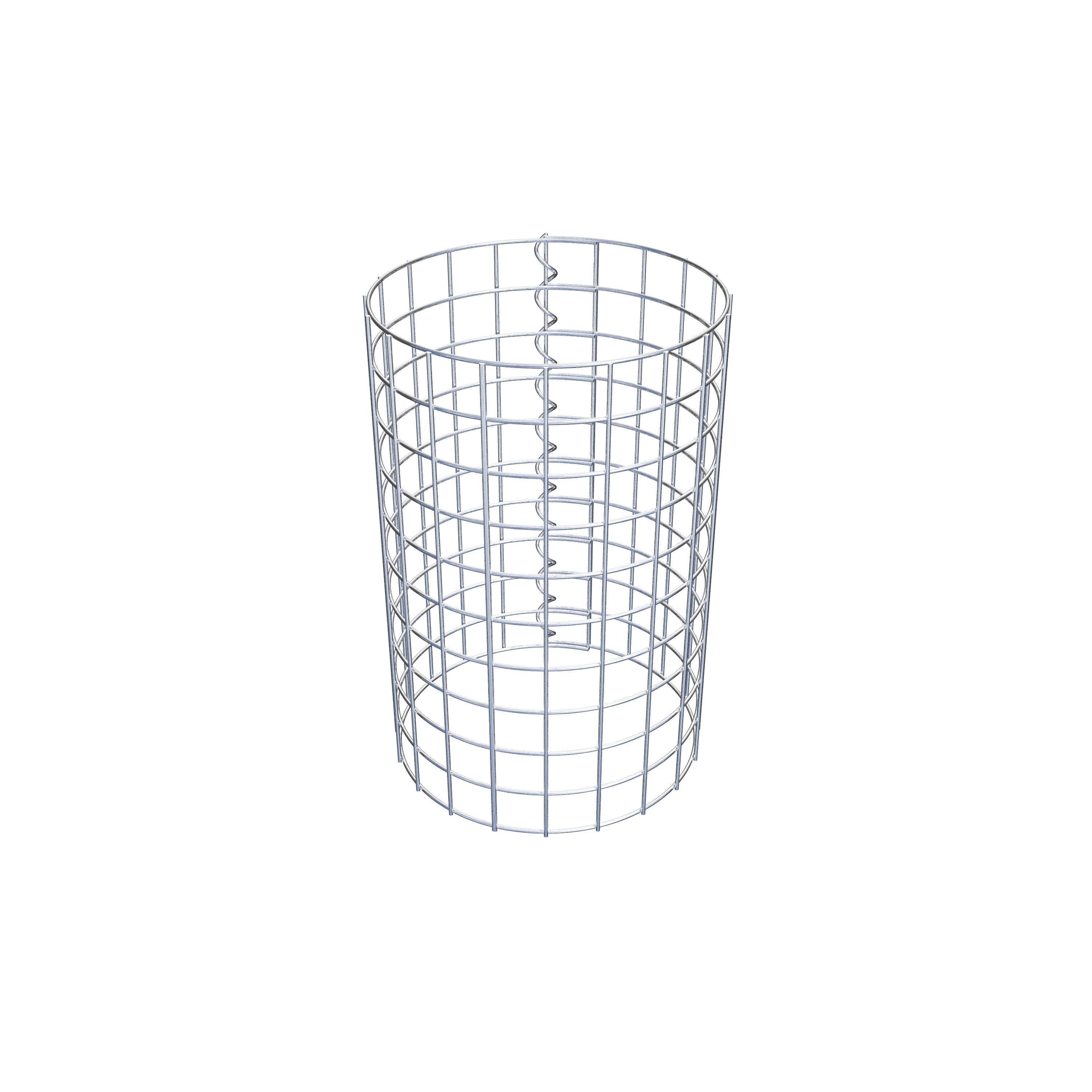 Schanskorfkolom diameter 32 cm MW 5 x 5 cm rond