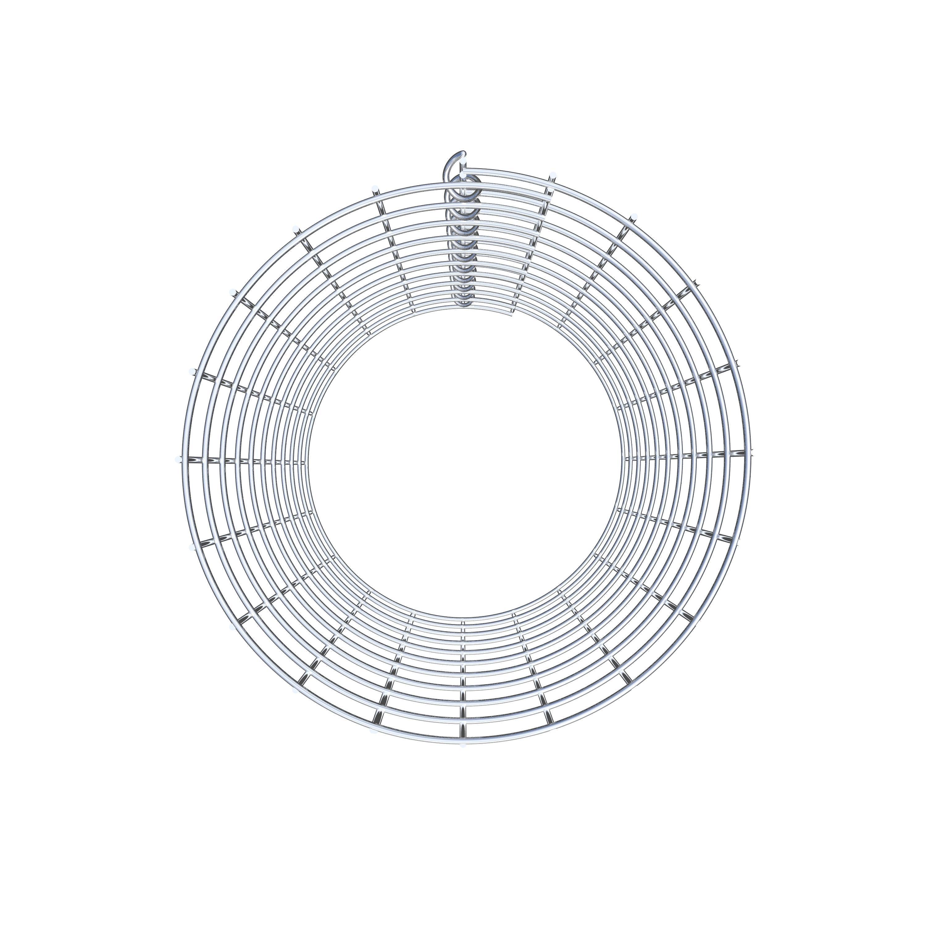 Schanskorfkolom diameter 32 cm MW 5 x 5 cm rond