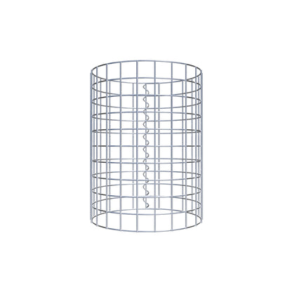 Colonna di gabbioni diametro 37 cm MW 5 x 5 cm rotonda