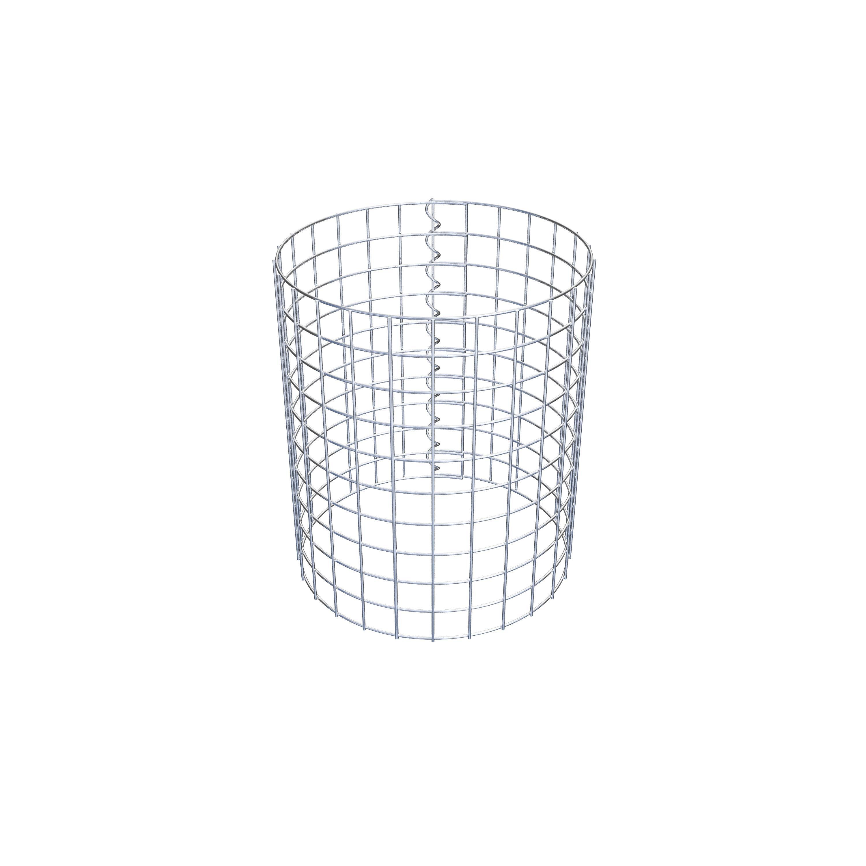 Gabionensäule Durchmesser 42 cm MW 5 x 5 cm rund