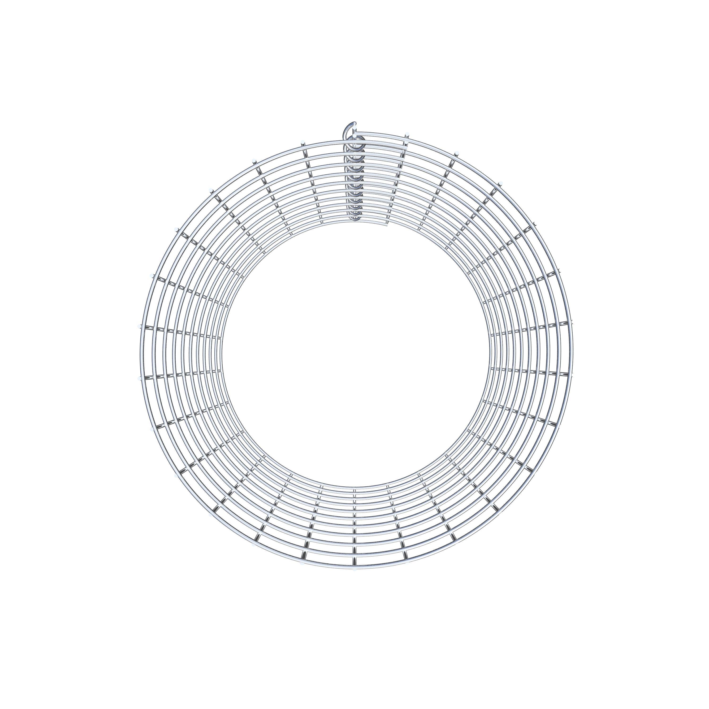 Schanskorfkolom diameter 42 cm MW 5 x 5 cm rond