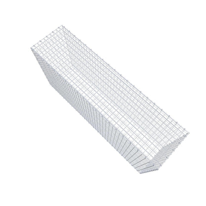 Schanskorf 200 cm x 100 cm x 50 cm (L x H x D), maaswijdte 5 x 5 cm, spiraalring
