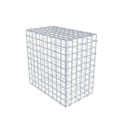 Schanskorf 50 cm x 50 cm x 30 cm (L x H x D), maaswijdte 5 x 5 cm, spiraalring