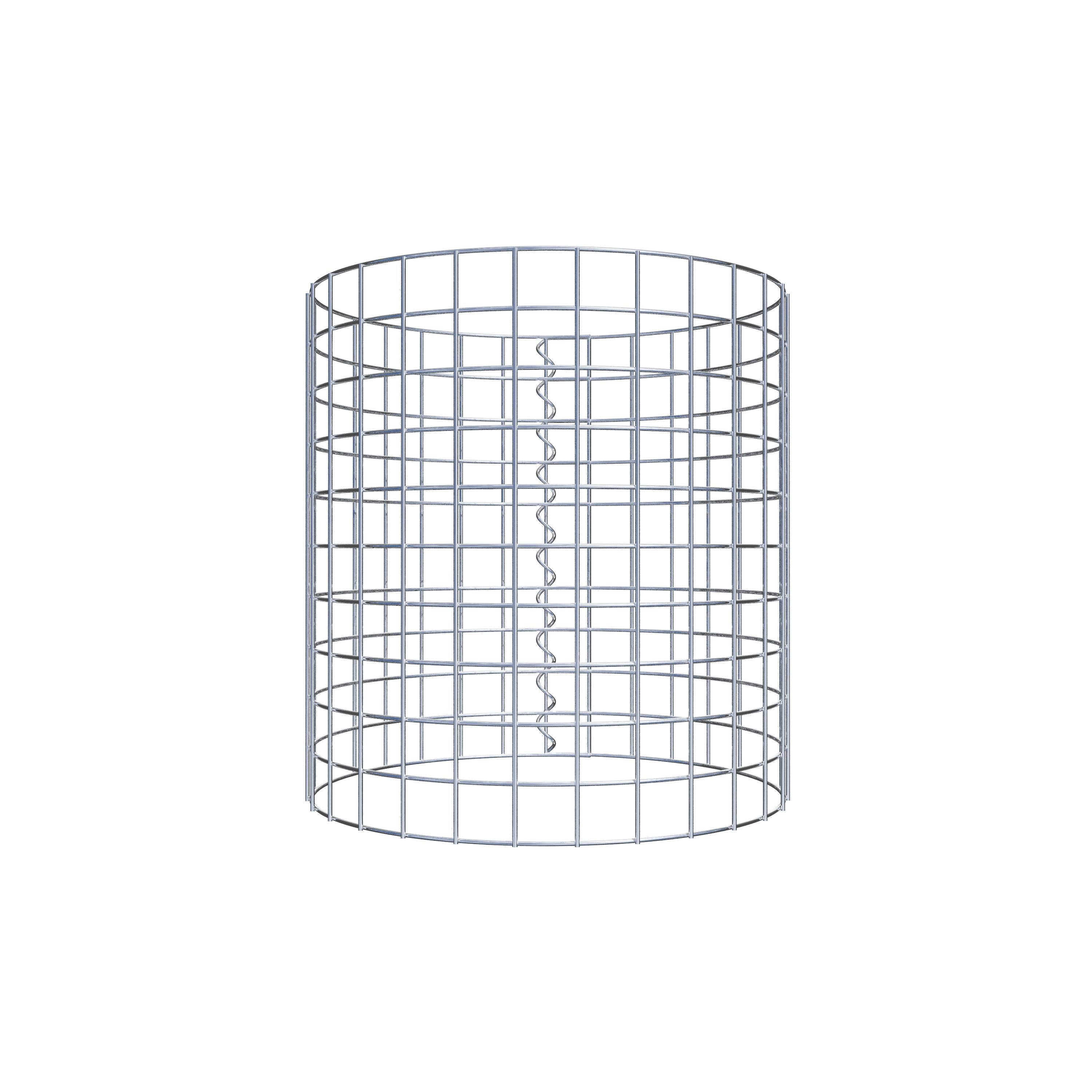 Schanskorfkolom diameter 47 cm MW 5 x 5 cm rond