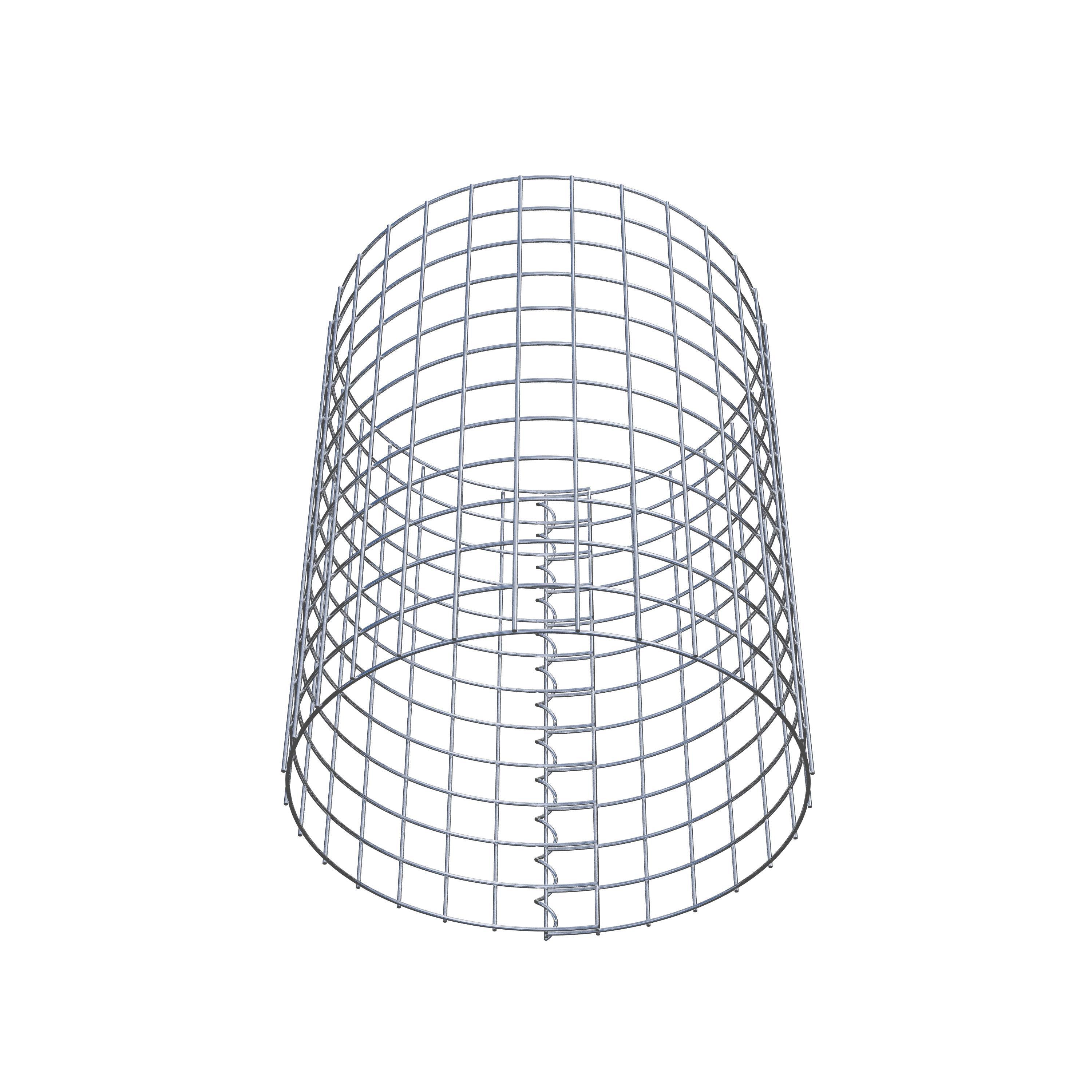 Schanskorfkolom diameter 47 cm MW 5 x 5 cm rond