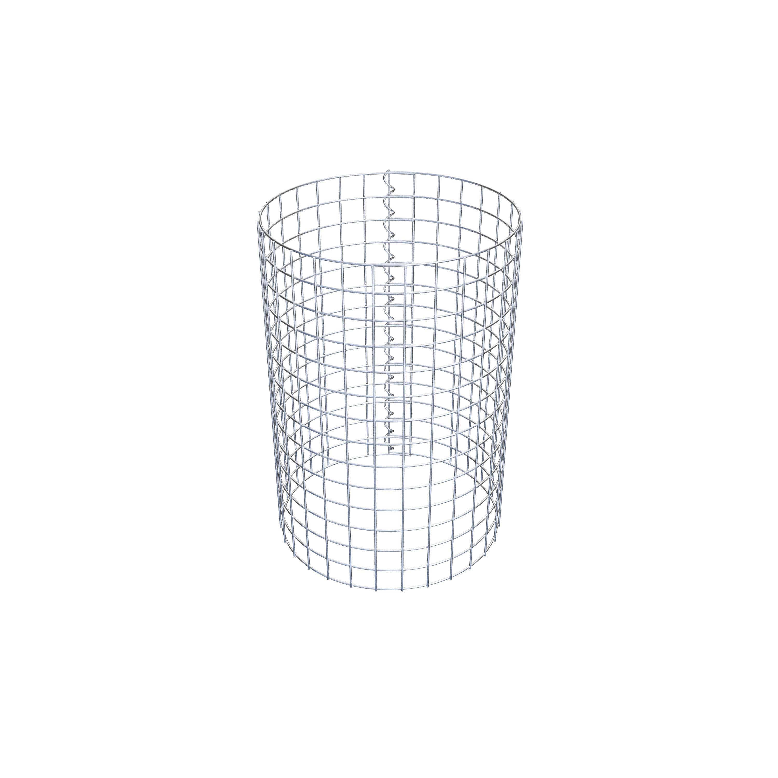 Schanskorfkolom diameter 47 cm MW 5 x 5 cm rond