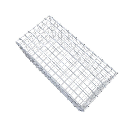 Gabion 80 cm x 40 cm x 40 cm (L x H x P), mailles 5 x 5 cm, anneau en spirale