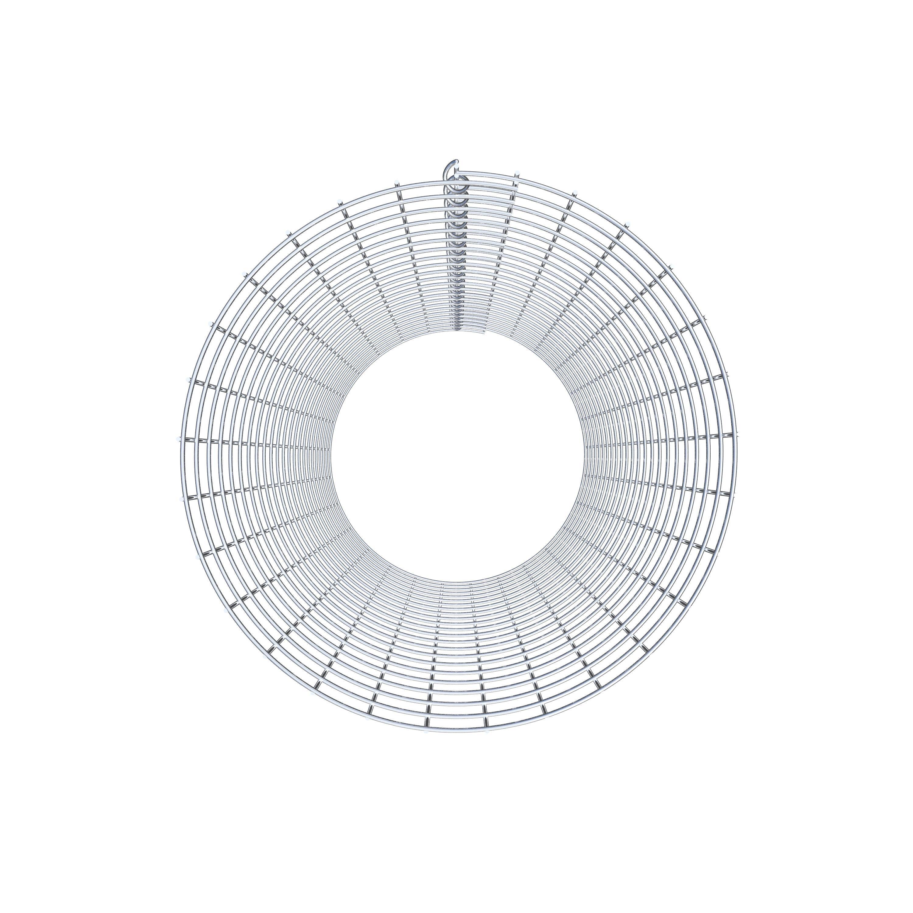 Schanskorfkolom diameter 47 cm MW 5 x 5 cm rond