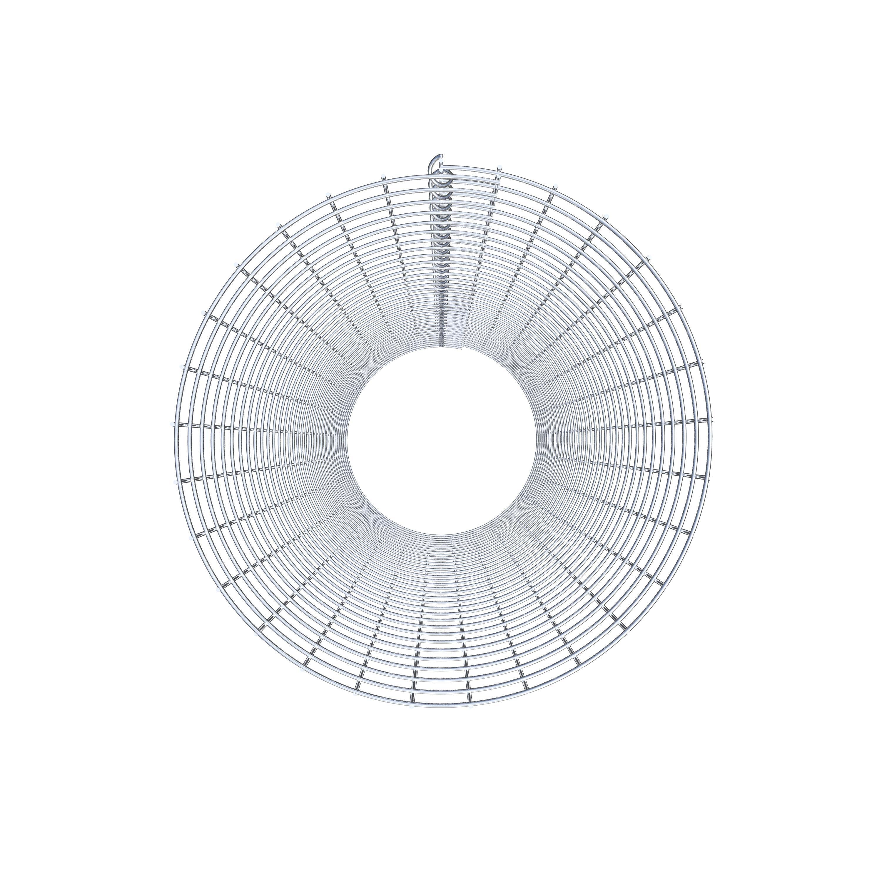 Schanskorfkolom diameter 47 cm MW 5 x 5 cm rond